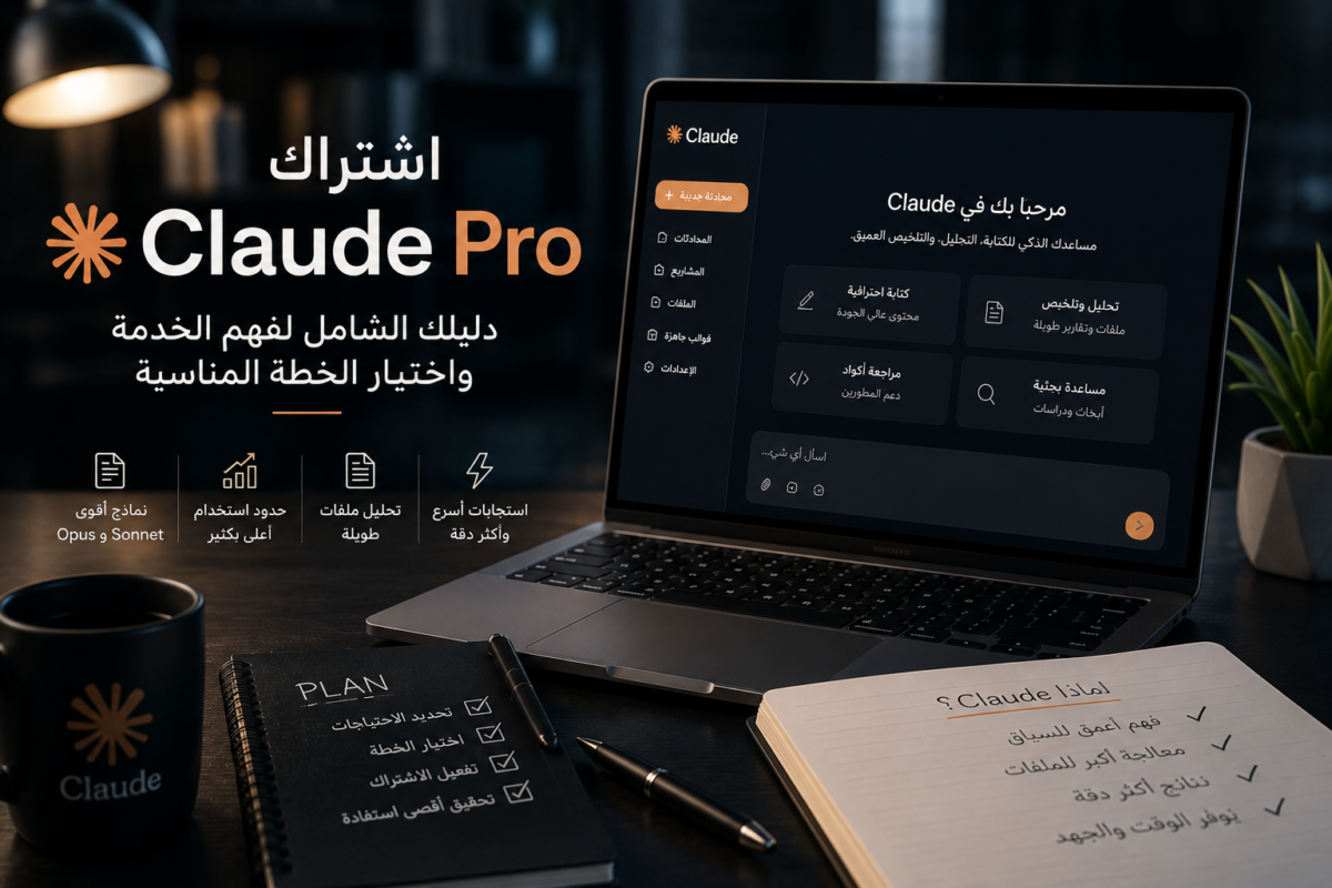 اشتراك claude pro